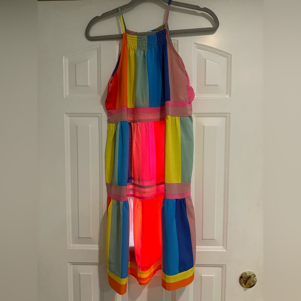 Rainbow Striped Sundress 🌈